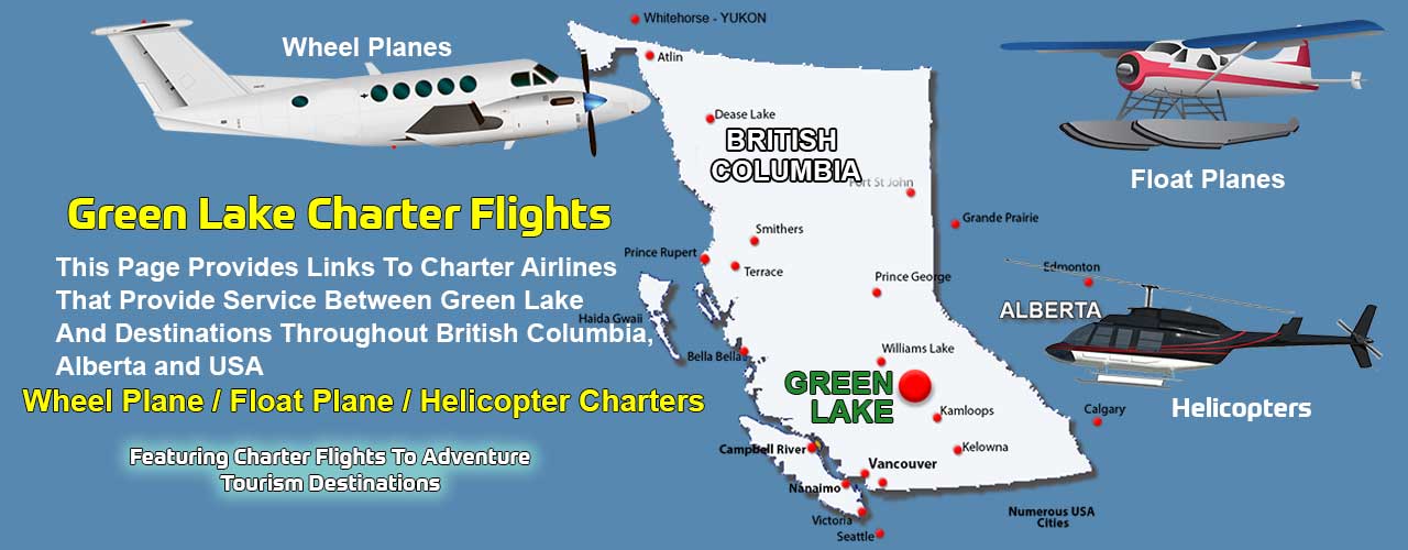 Green Lake BC Air Charter Directory